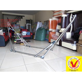 CHỈ KHUNG- Võng xếp khung 100% INOX cao cấp size người lớn