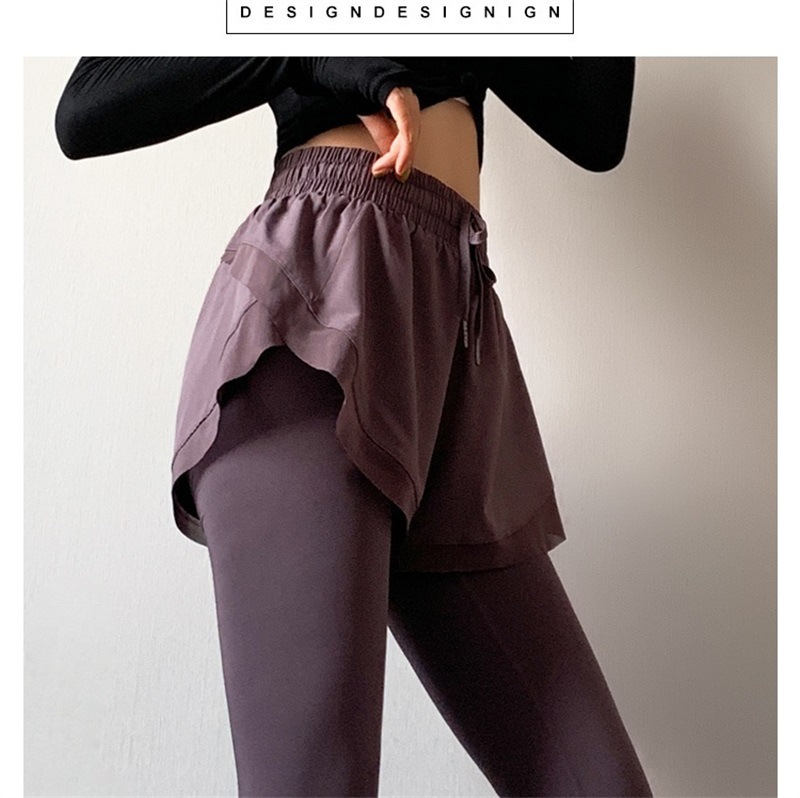 Quần thể thao dài ôm sát co giãn thời trang cho nữ