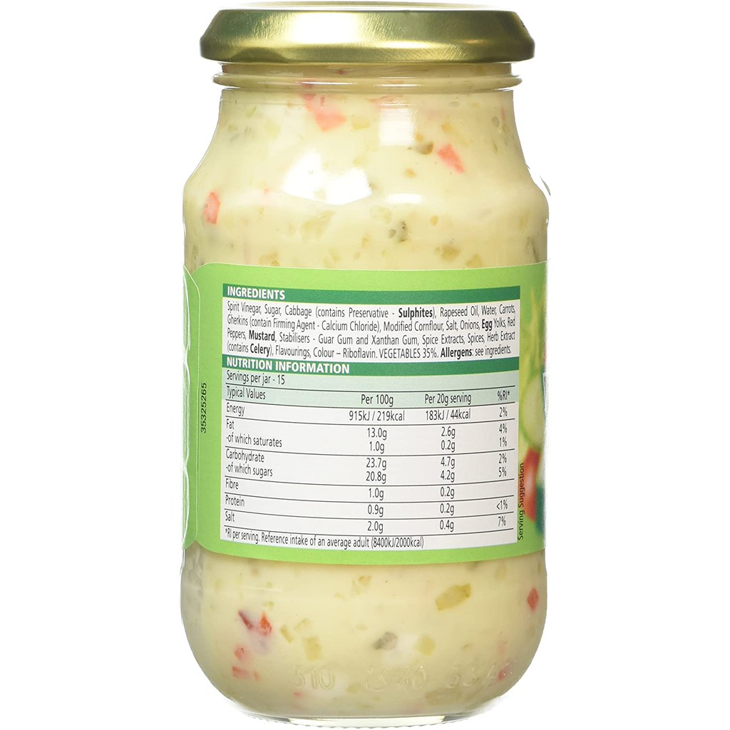 SỐT MAYONAISE RAU CỦ PHẾT BÁNH MÌ SANDWICH SPREAD ORIGINAL HIỆU HEINZ