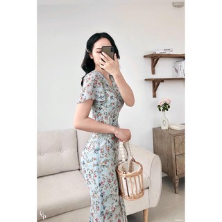 Váy wrap tùng bèo 1VA995XT_Lep'