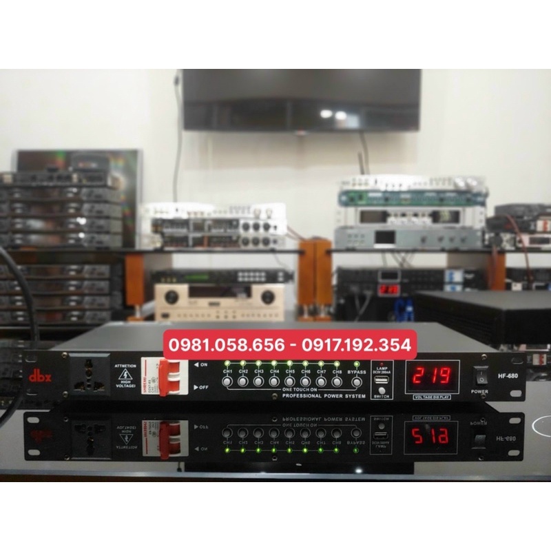 Quản lí nguồn DBX HF-680 ( quản lí nguồn giá rẻ)