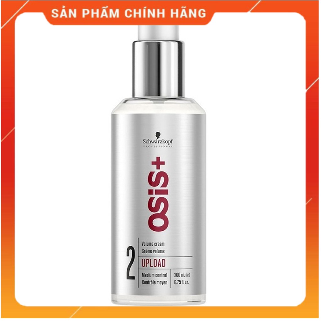 Kem tạo phồng Osis Upload 2 Schwarzkopf 200ml (ĐỨC)- mỹ phẩm tóc Kaylee