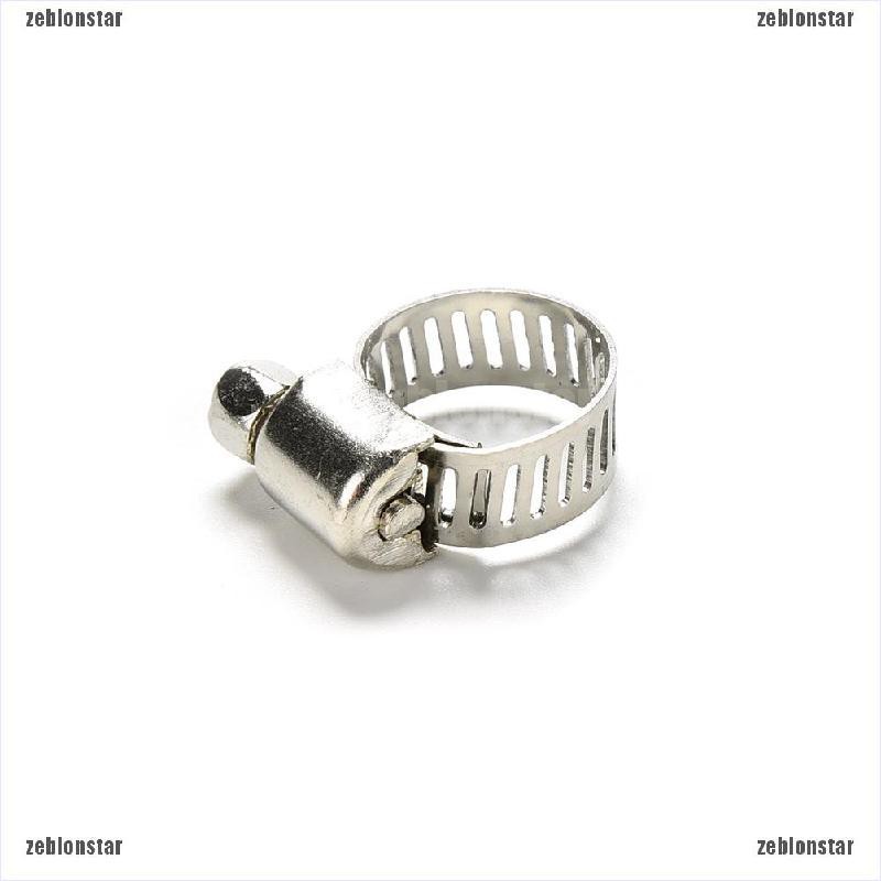 ❤Set 10 Kẹp Inox Cố Định Dây Dẫn Nhiên Liệu Xe Hơi Kích Thước 8-12mm