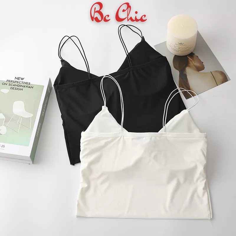 Áo Bra Nữ 2 dây Nâng Ngực - Áo bra nâng vòng một gợi cảm mẫu Bra đúc su B115 BC_CHIC LINGERIE