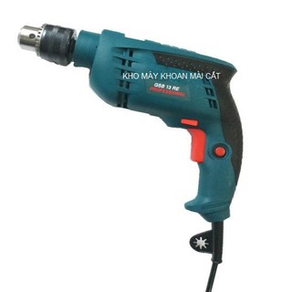 MÁY KHOAN TƯỜNG CẦM TAY BOS.GSB.13RE HAI CHẾ ĐỘ SẮT GỖ VÀ BÊ TÔNG ĐẦU 13 LI NHỎ GỌN MÁY KHOAN CẦM TAY TỐT CHO GIA ĐÌN