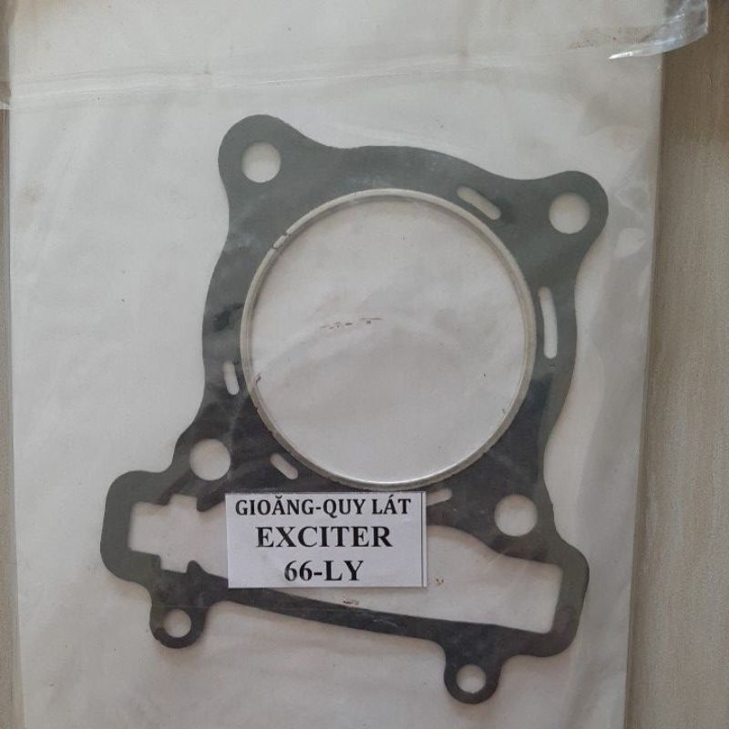 Gioăng quy lat dập đen xe EXCITER độ 58-62-66