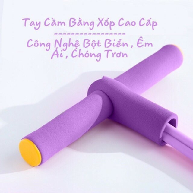 Dây kéo tập   cơ bụng 4 ống tiện dụng