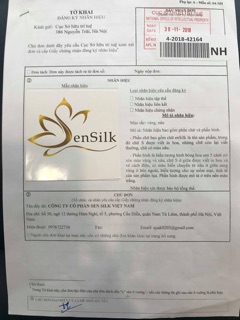 Khăm Lụa Tơ Tằm SenSilk Standard Vàng