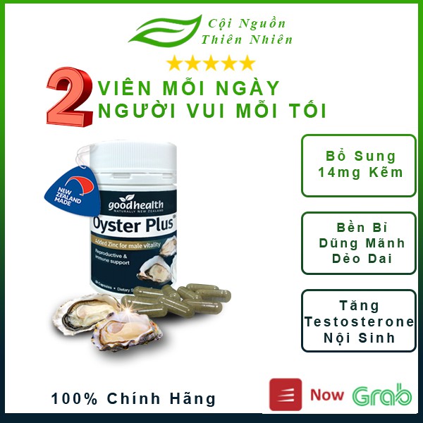 Tinh Chất Hàu Goodhealth Oyster Plus 60 Viên Tăng Cường Sinh Lý Nam Giới Và Cải Thiện Chất Lượng Tinh Trùng | BigBuy360 - bigbuy360.vn