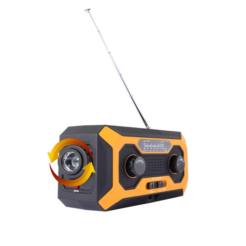 Radio AM / FM / WB Sử Dụng Năng Lượng Mặt Trời Đa Năng