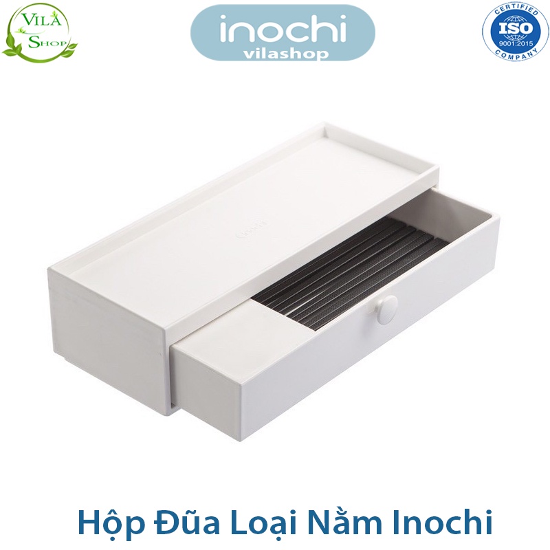 Hộp Đũa, Hộp Đựng Đũa Yoko Inochi Loại Nằm, Nhựa Cao Cấp Đạt Tiêu Chuẩn Xuất Khẩu Thị Trường Nhật Châu Âu EU