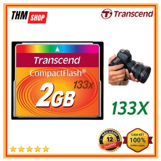 Thẻ nhớ cf transcend compactflash 2gb 133x speed dùng cho máy ảnh , máy cnc