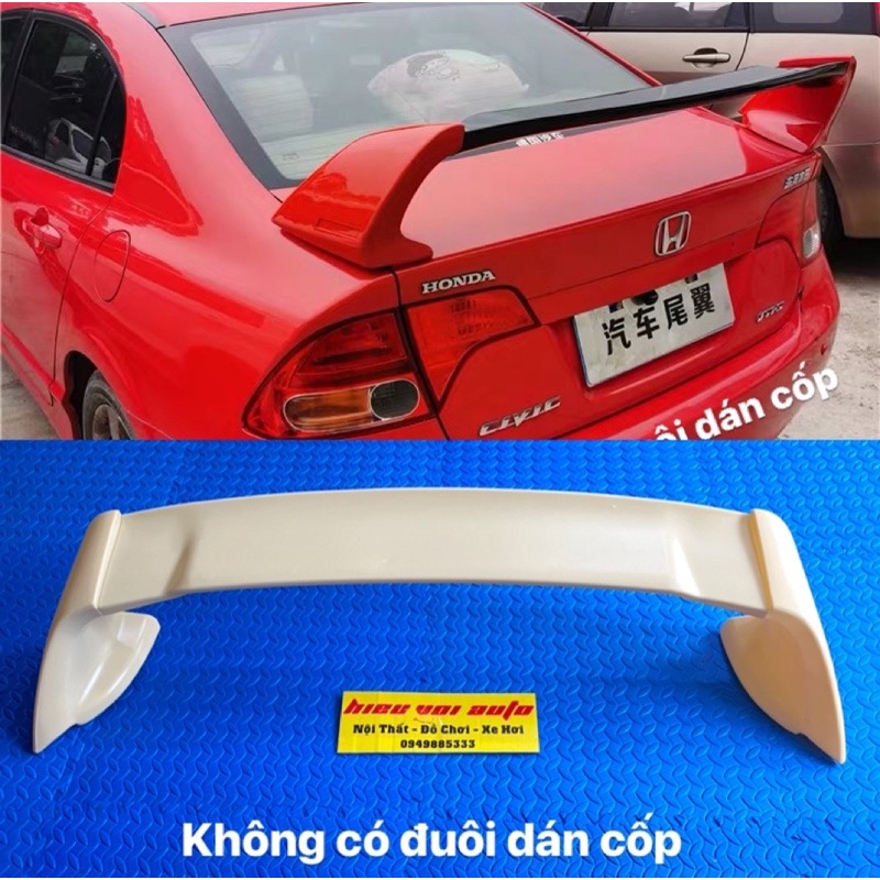 Đuôi gió thể thao ô tô các dòng xe sedan