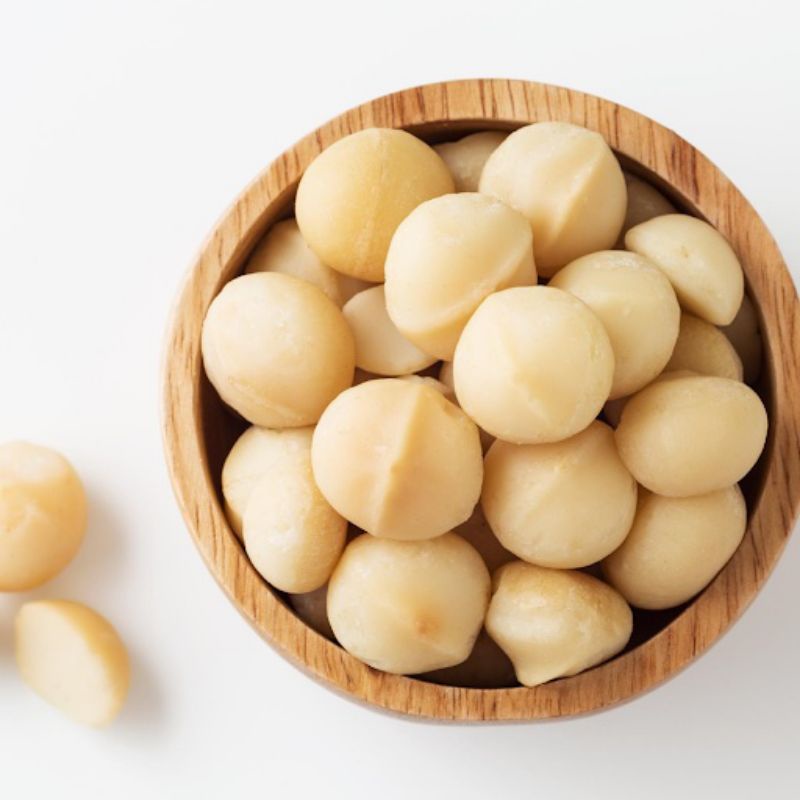 Nhân macca/ Hạt macca tươi sấy khô đã tách vỏ Madica, Di Linh, Lâm Đồng