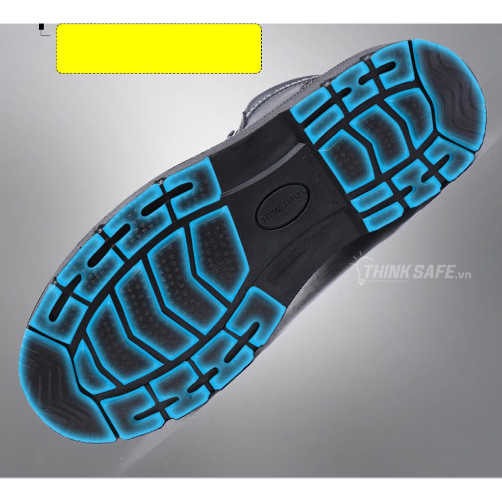 Giày bảo hộ Jogger X1100N cổ cao cấu tạo phi kim chống đâm xuyên chống nước, cổ cao New 2020 (Đen) - Thinksafe