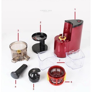 Máy ép trái cây tốc độ chậm SAVTM (Bảo hành 6 tháng động cơ) dangnguyetok430