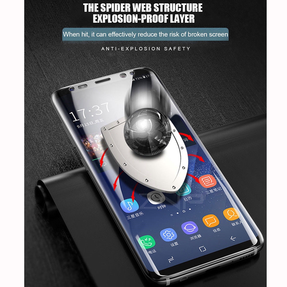 Miếng dán màn hình nhựa dẻo trong suốt cho Samsung Galaxy Note 9