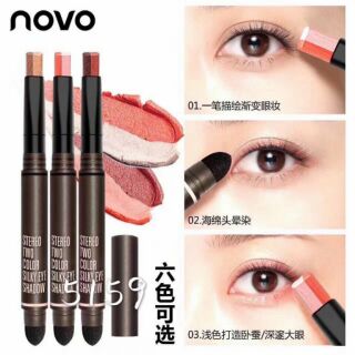 MÀU MẮT 2 ĐẦU NOVO