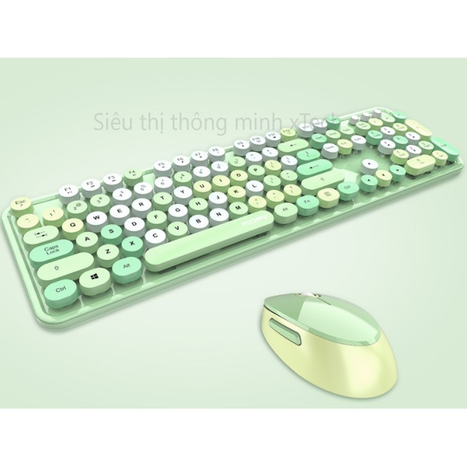 Combo bàn phím chuột không dây MOFii Sweet S chính hãng có sẵn - Phiên bản cao cấp