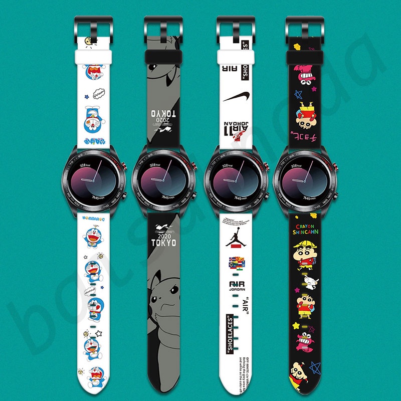 Dây đeo silicon phù hợp với đồng hồ thông minh Samsung Galaxy Watch 4/3 Samsung Galaxy Watc Active2/Active