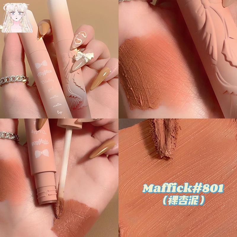 Son kem Maffick màu nhung lì thiết kế vỏ hình nơ thời trang ngọt ngào cho nữ