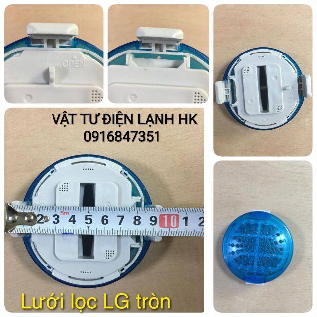 Túi lọc lưới lọc máy giặt LG tròn phi 8.5cm