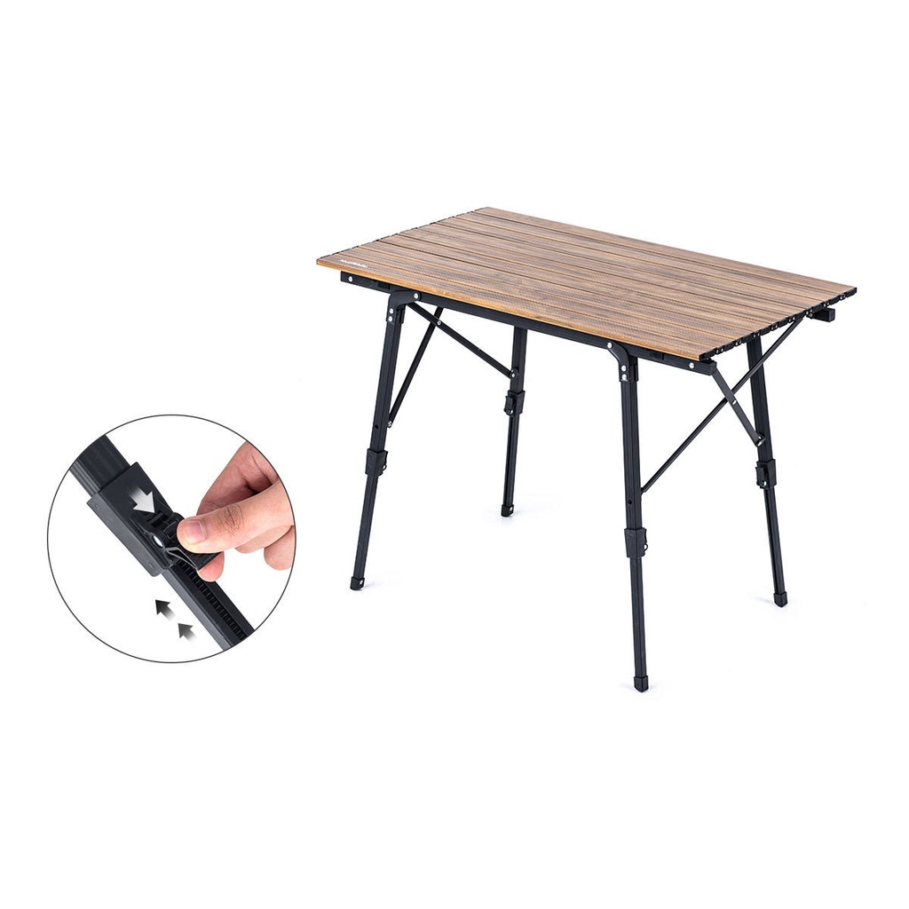Bàn Xếp Gọn Glamping Naturehike Điều Chỉnh Độ Cao - MW03