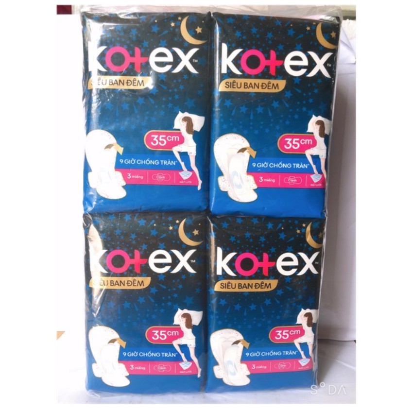 Combo 8 gói băng vệ sinh Kotex Style ban đêm