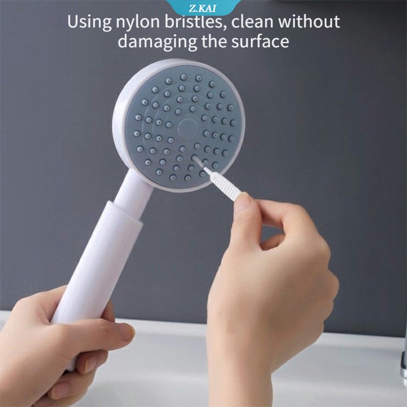 Bộ 10 Bàn Chải Nhỏ Làm Sạch Lỗ Chân Lông Chống Tắc Nghẽn Cho Điện Thoại