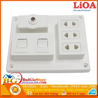 Bảng điện nổi an toàn Lioa B-CB15A2C