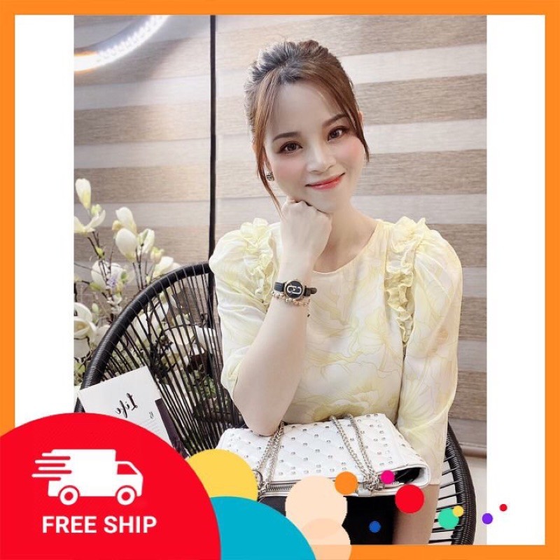 ÁO SƠ MI KiỂU CÔNG SỞ HOẠ TIẾT💕DẠO PHỐ ĐỀU ĐẸP💕PHỐI CHÂN VÁY-QUẦN TÂY-SHORT-JEAN HỢP THỜI TRANG