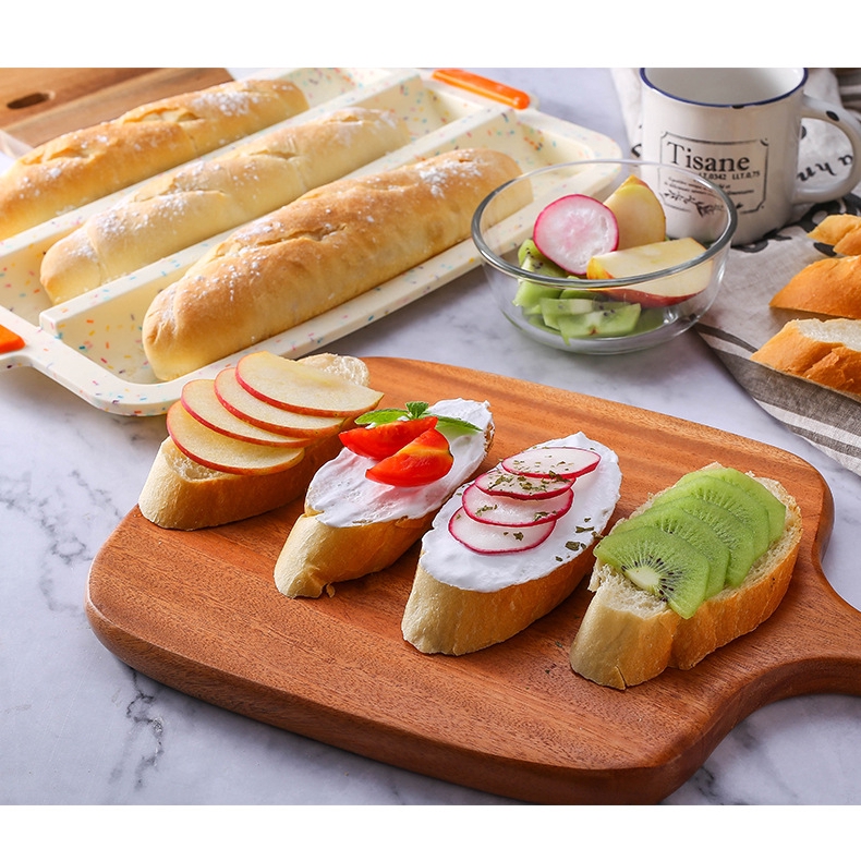 Khuôn Silicon Làm Bánh Mì Kiểu Pháp