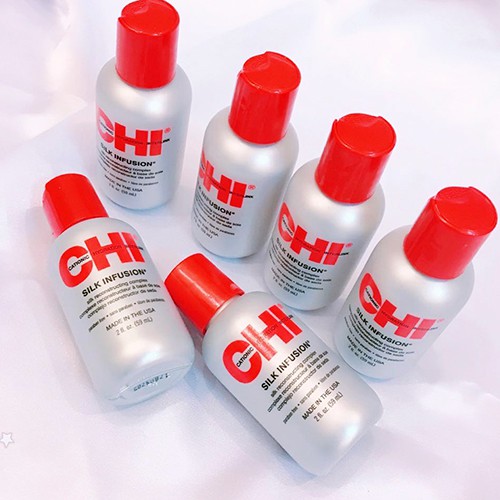 Serum Dưỡng Tóc CHI Silk Infusion Phục Hồi Tóc Mềm Mượt