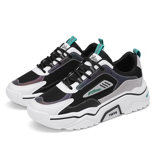 Giày Thể Thao Nam Sneaker độn đế 5cm Phản Quang BiTess
