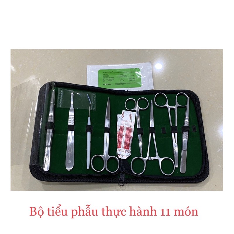 Bộ tiểu phẫu 11 món Simaeco + có bao da