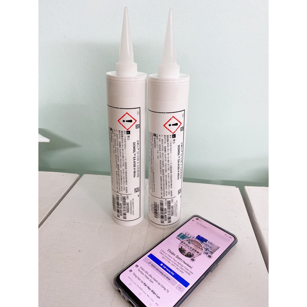 Keo DOWSIL EA-9189 H White ( màu trắng 528G)