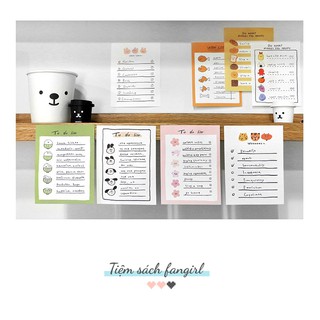 Giấy nhớ sticky note Memo
