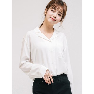 Áo sơ mi nữ tay dài basic H:CONNECT 3027012041168