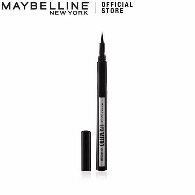 (Hàng Mới Về) Bút Kẻ Mắt Maybelline 5.5 Màu Đen Cao Cấp