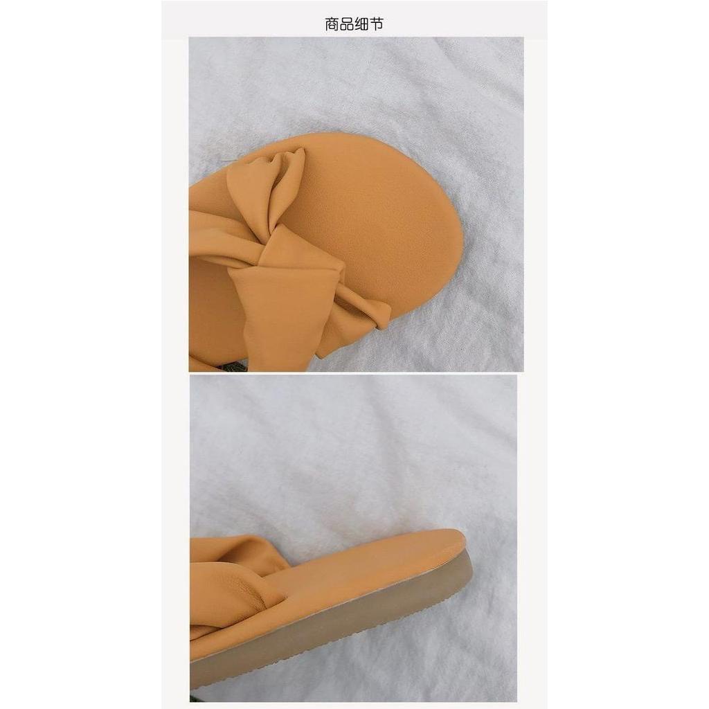 Dép hở ngón quai buộc chéo