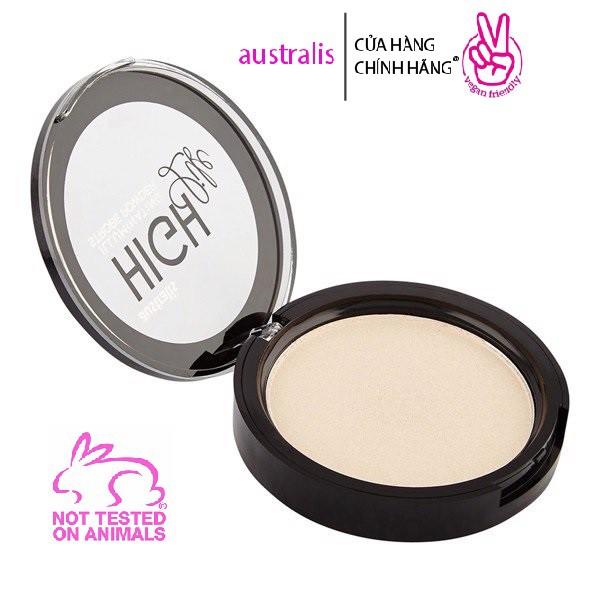 Phấn Highlight Ánh Nhũ Lâu Trôi Australis Phấn Bắt Sáng Màu Vàng Đồng