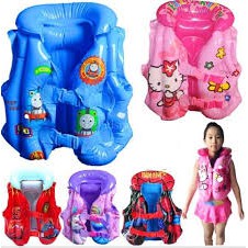 ÁO PHAO BƠI TRẺ EM HÌNH HỌA TIẾT HOẠT HÌNH SWIMMING VEST [HÀNG MỚI]