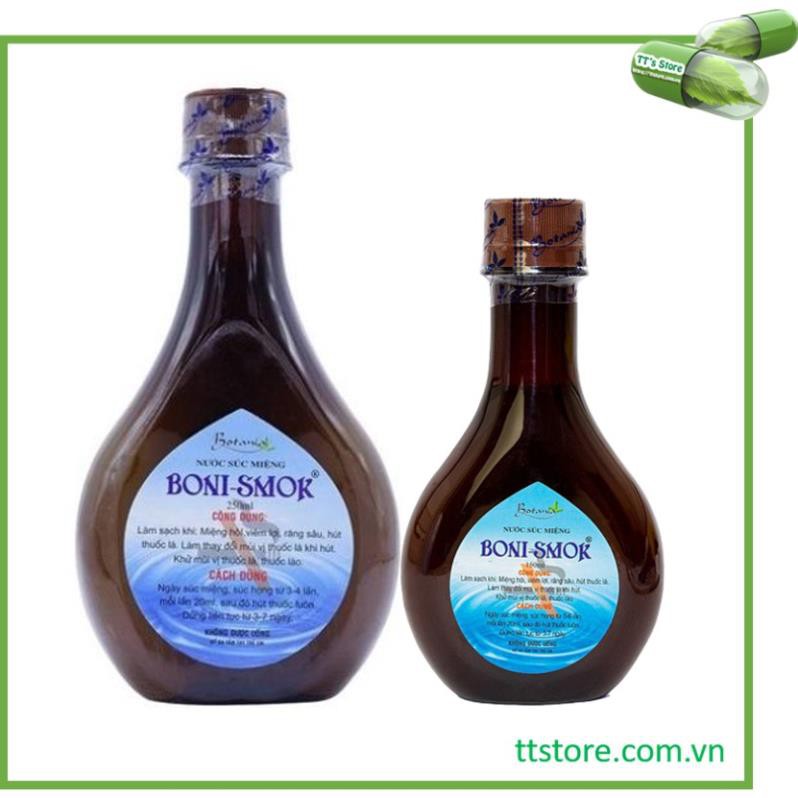 🌟[Chính Hãng] Nước súc miệng Boni Smok - Nước súc miệng cai thuốc lá [BoniSmok]