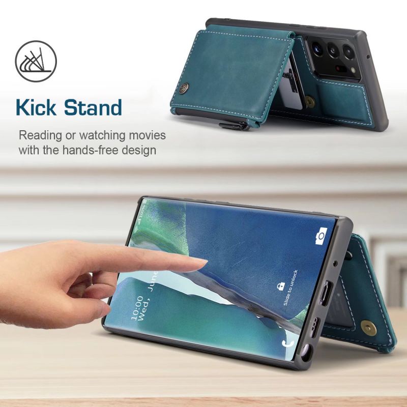 Ốp Điện Thoại Nắp Lật Có Ngăn Đựng Thẻ Và Giá Đỡ Cho Samsung Note 20 Ultra Note 20 Note10 Note10 Plus