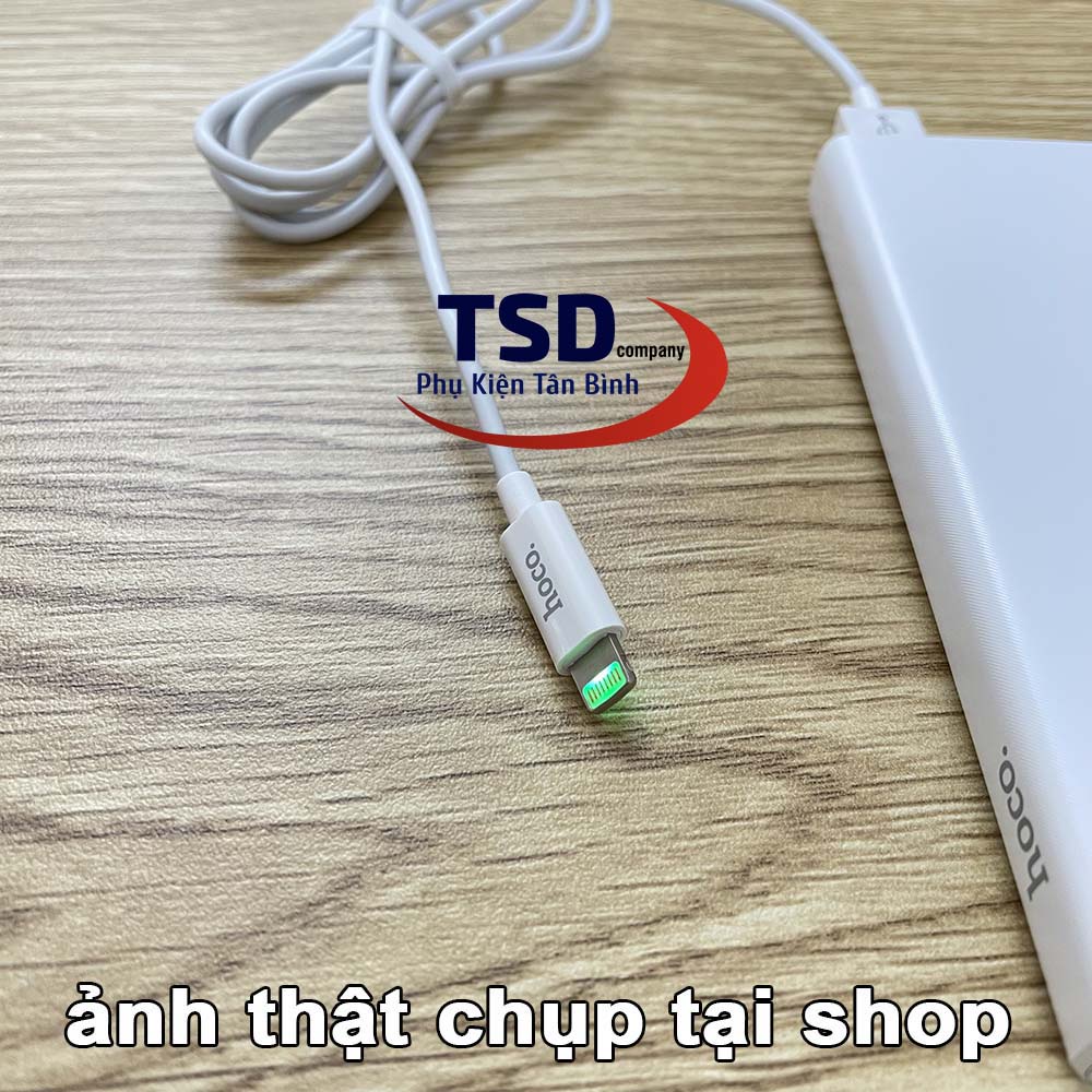 Cáp Sạc Hoco X43 Sạc Nhanh 2.4A Có Đèn LED Báo Sạc Tiện Dụng Dành Cho IP/tablet táo Cao Cấp