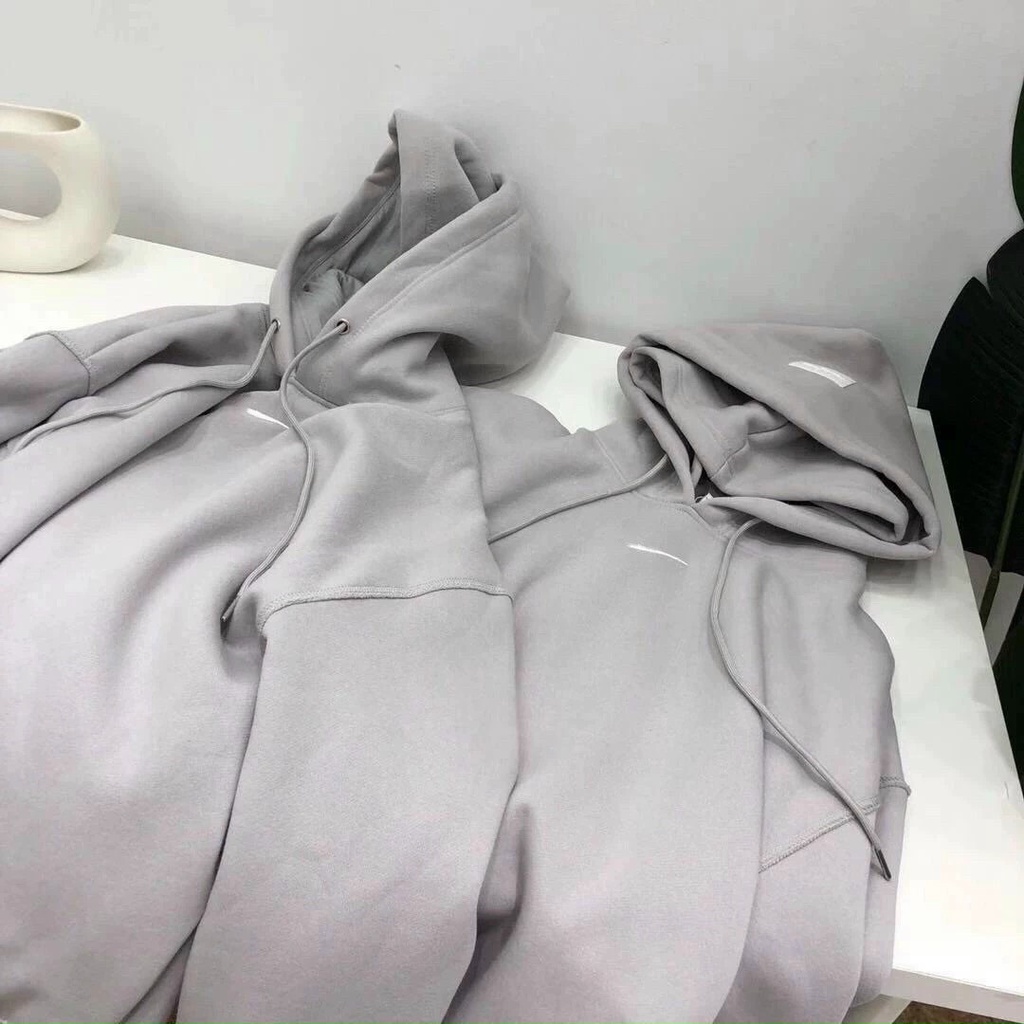 Áo Nỉ Hodie 2 Mũ FORM   rộng ULZZANG  ( ảnh thật +video shop quay)