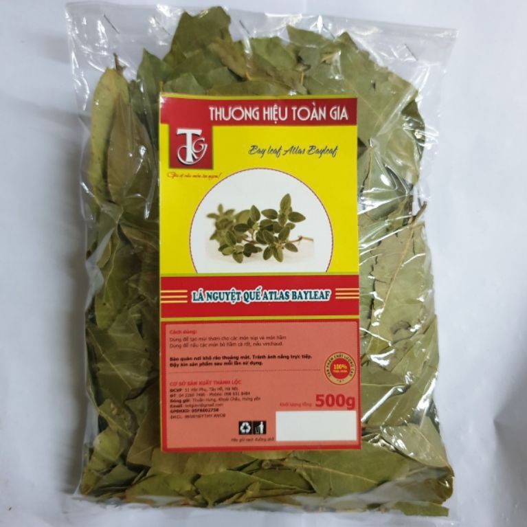 Lá nguyệt quế Atlas Bayleaf gói 100g