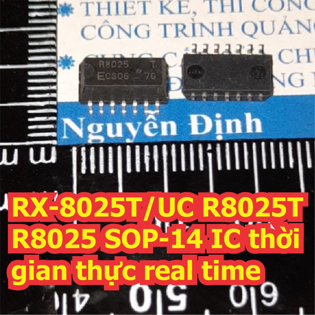 3 con RX-8025T/UC R8025T R8025 SOP-14 IC thời gian thực real time kde6719