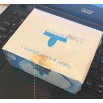 Giấy ủ phá gel ( hộp 200 miếng )