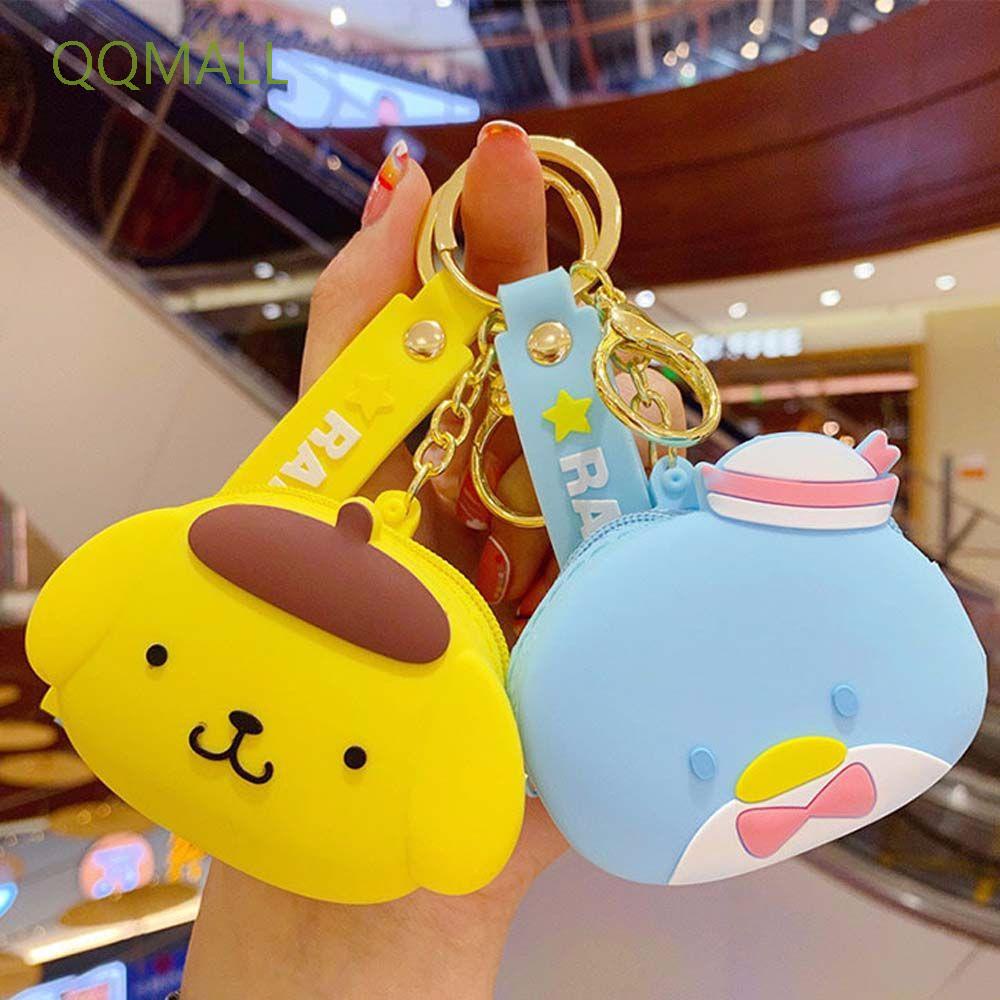 Móc Chìa Khóa Họa Tiết Mèo Hoạt Hình Nhiều Màu Dễ Thương - Móc 